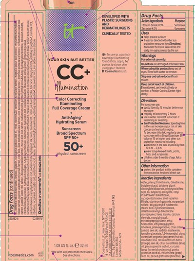 image of tan - ITC YSBB Illum SPF 50 TAN